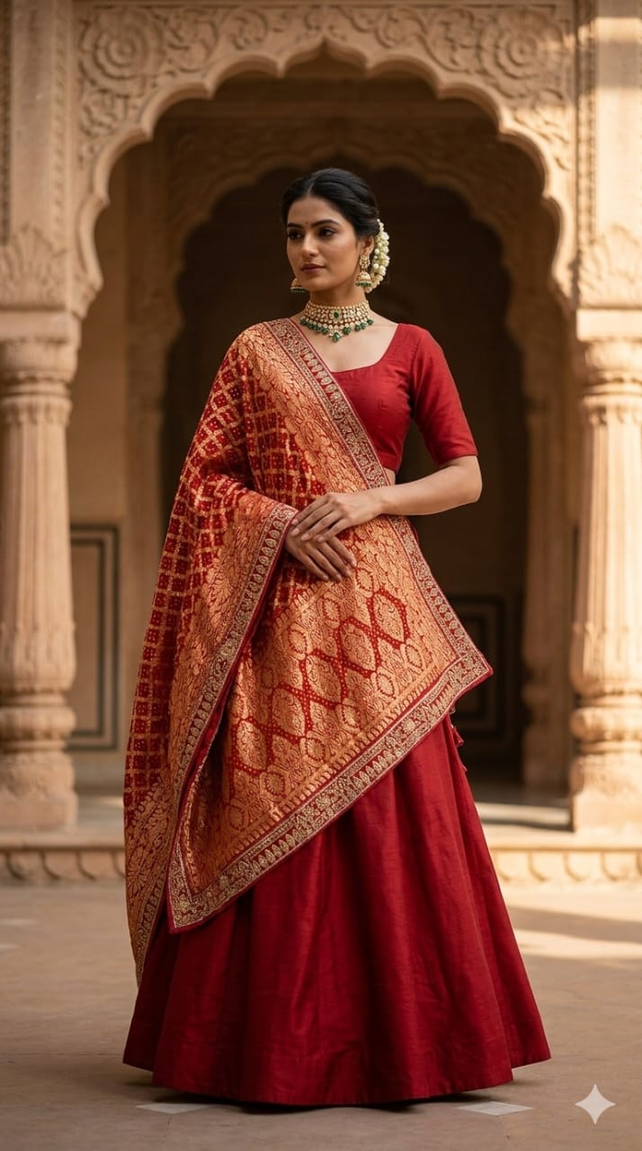 The Rajkumari Banarasi Dupatta
